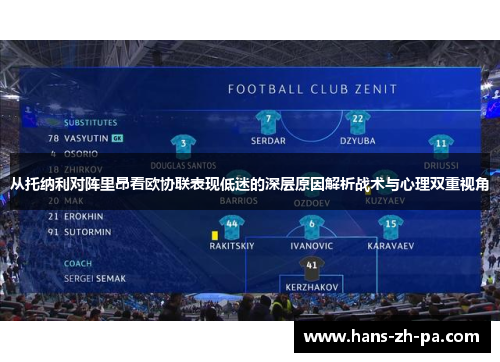 从托纳利对阵里昂看欧协联表现低迷的深层原因解析战术与心理双重视角